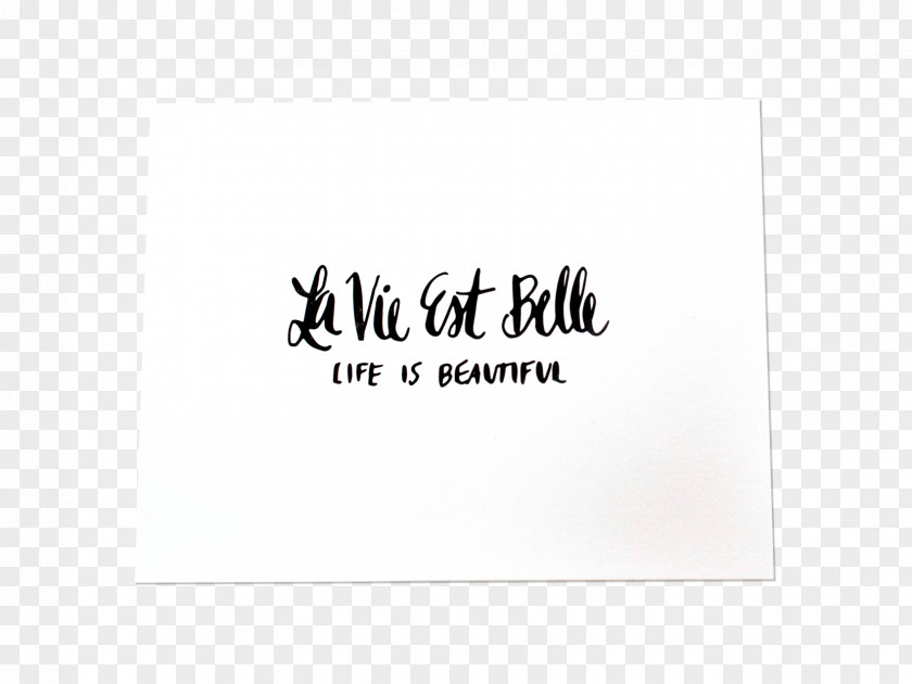 La Vie Est Belle Brand Logo Thimblepress Font PNG