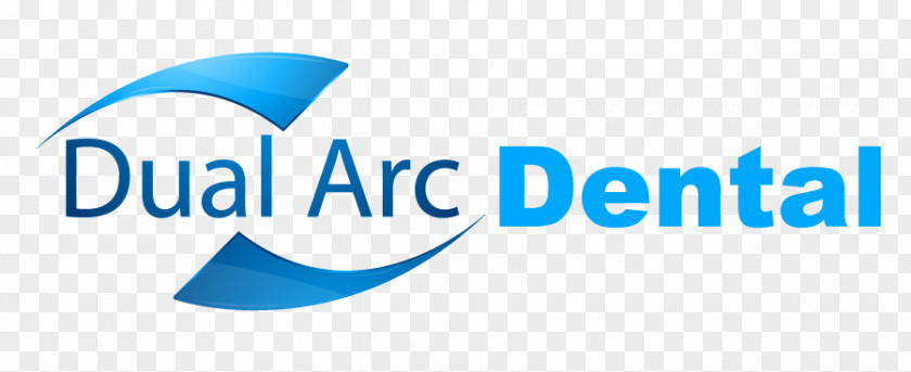 Logo Dual Arc Dental Brand Trademark PNG