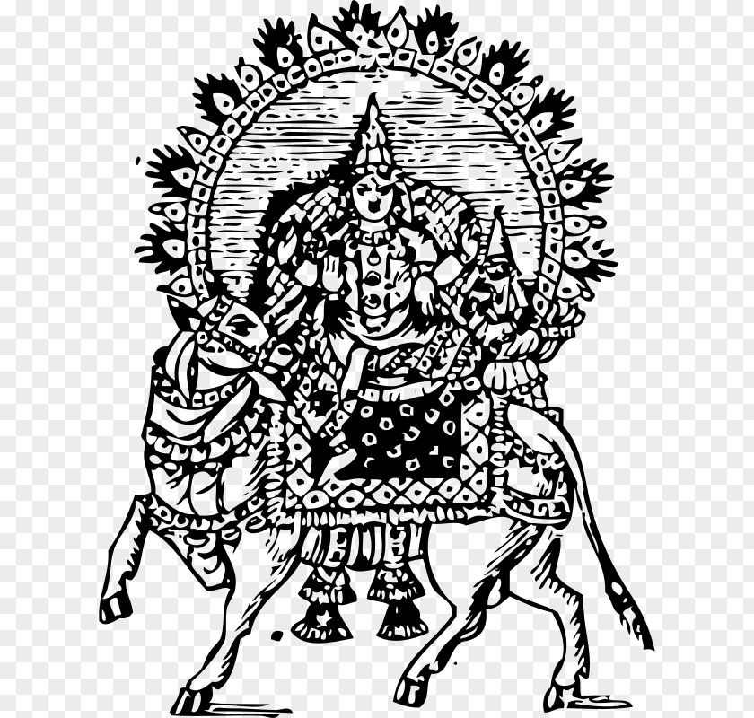 Lord Shiva Drawing PNG