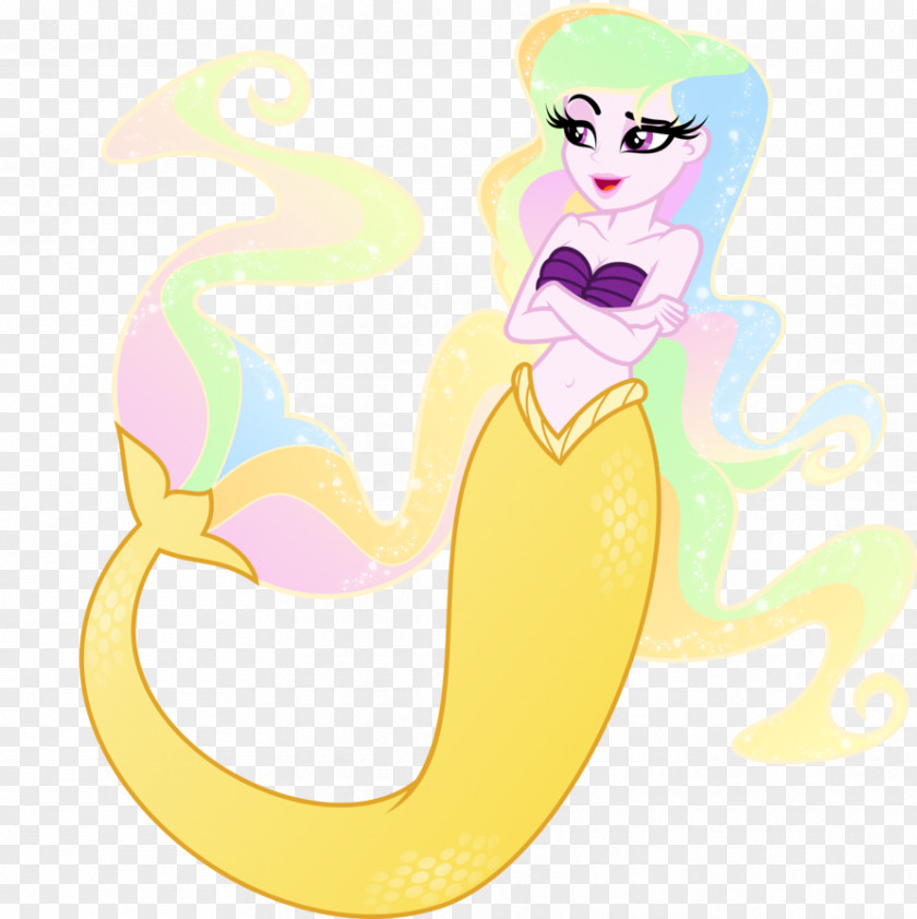 Mermaid Vector Princess Celestia DeviantArt Fan Art Digital PNG