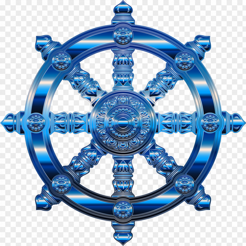 Wheel Of Dharma Buddhism And Hinduism Religion Buddhist Temple PNG