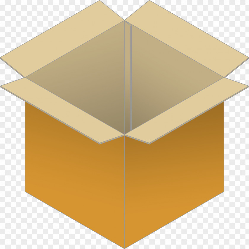 3d Rectangular Carton Box Cardboard Rectangle Die Cutting PNG