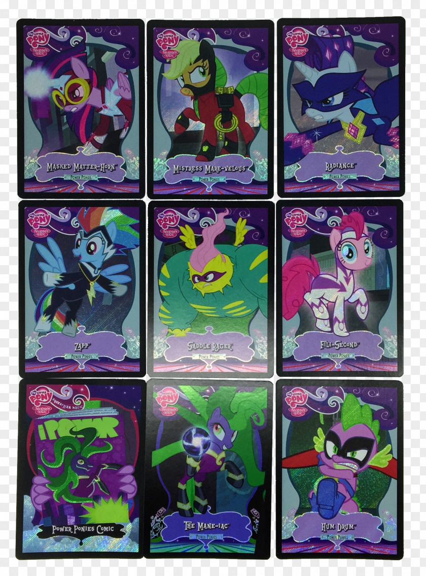 Boutique Business Card Series Pinkie Pie My Little Pony Collectable Trading Cards Television Show Playing PNG