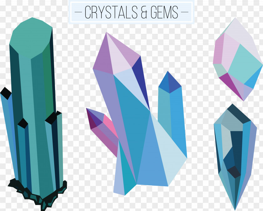 Characteristic Brick Euclidean Vector Crystal PNG
