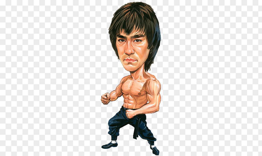 Excite Cliparts Bruce Lee Kato The Big Boss Caricature Art PNG