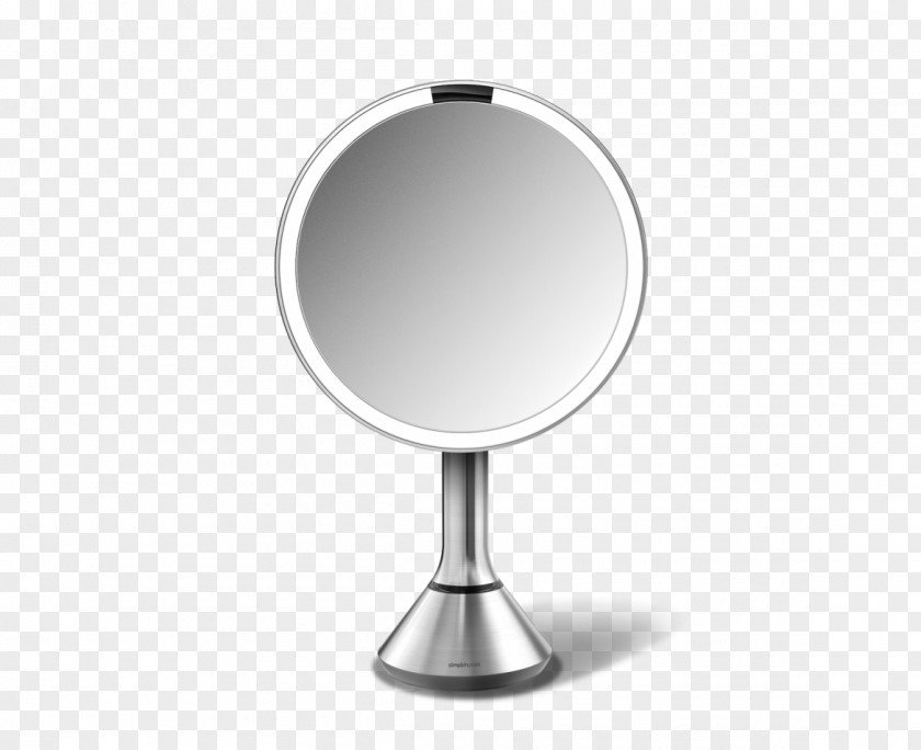 Light Sensor Mirror Simplehuman Magnification PNG