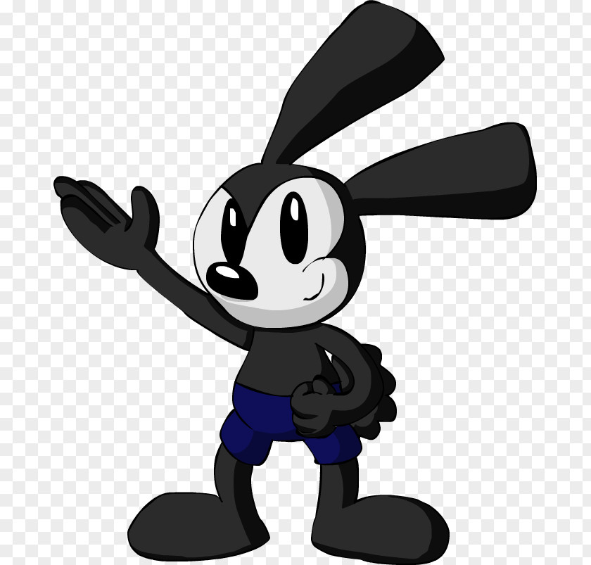 Oswald The Lucky Rabbit Vertebrate Cartoon Mammal Animal Clip Art PNG