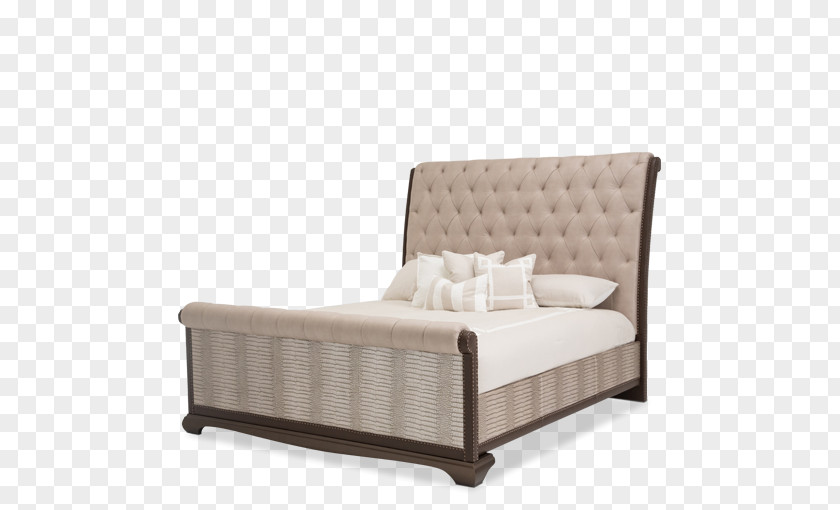 Bed Platform Sable Faux Leather (D8492) Frame Bedroom Furniture Sets PNG
