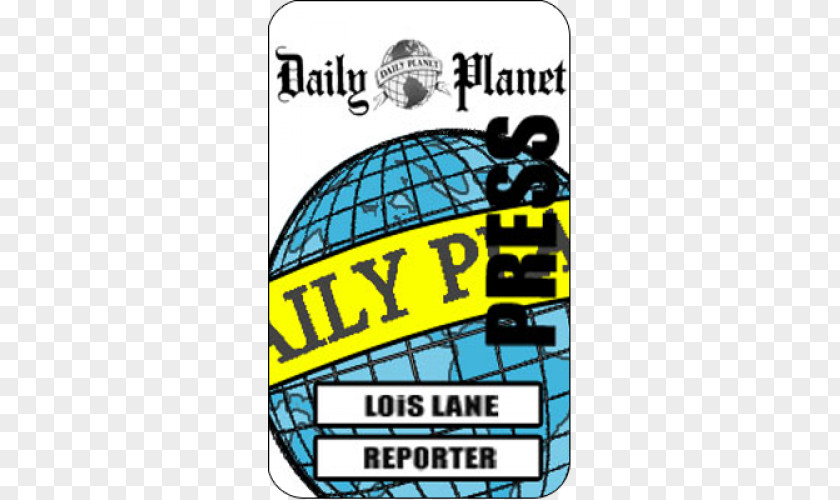 Lois Lane Clark Kent Daily Planet Press Pass Template PNG