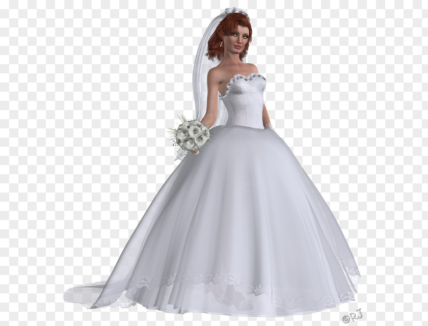 Model Formal Wear Cartoon Wedding PNG