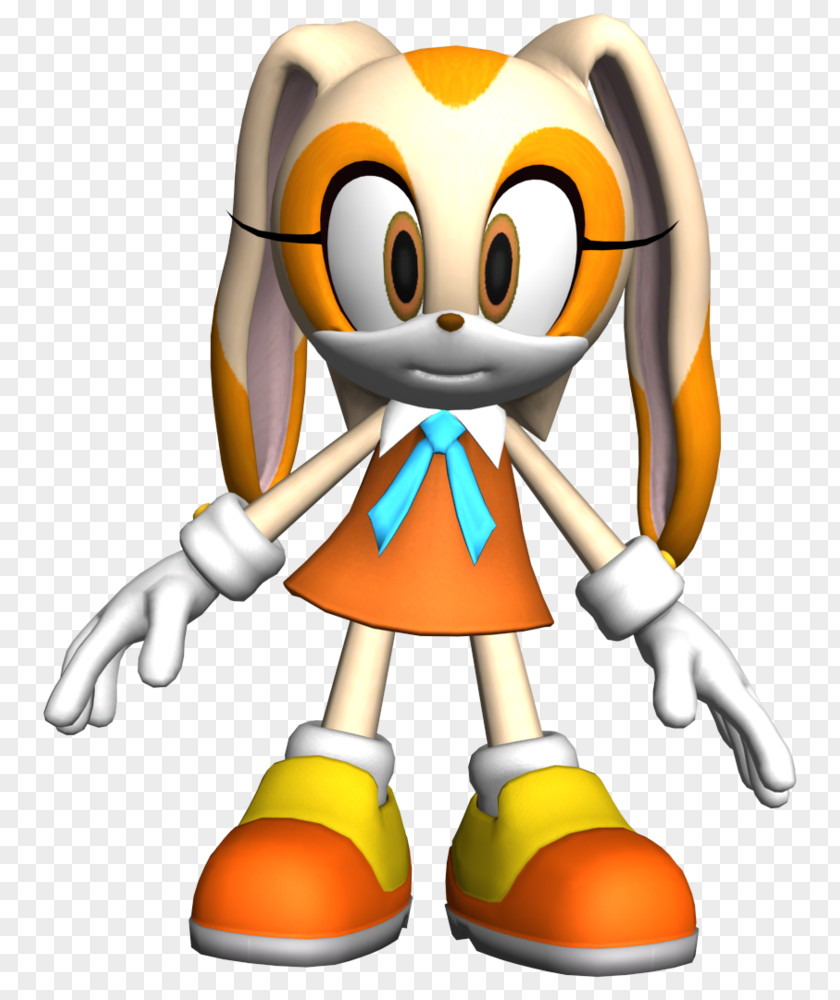 Shadow The Hedgehog Action Figure Cream Rabbit Tails Sonic 3D Amy Rose PNG