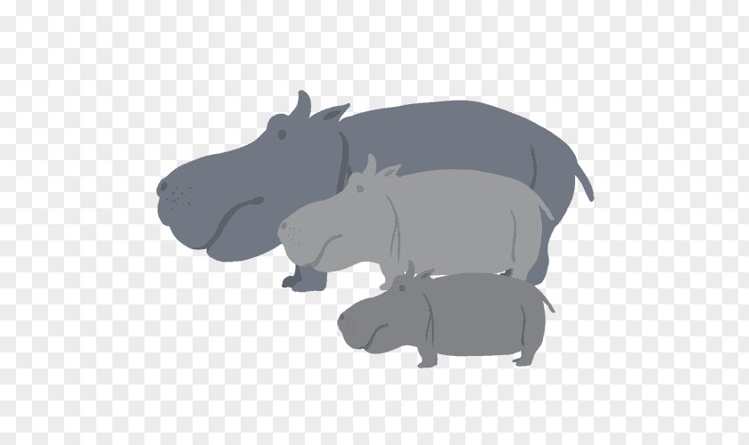 Kaba Hippopotamus Pig Mammal Animal PNG
