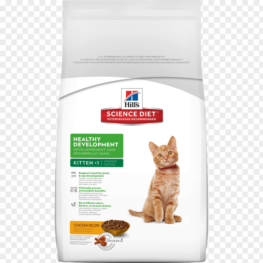 Kitten Cat Food Science Diet Hill's Pet Nutrition PNG
