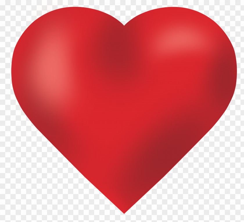 Love Heart Red Valentines Day PNG
