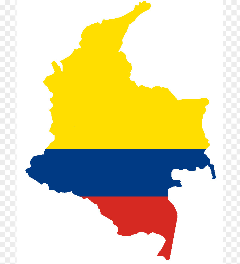 Om Vector Flag Of Colombia Map PNG