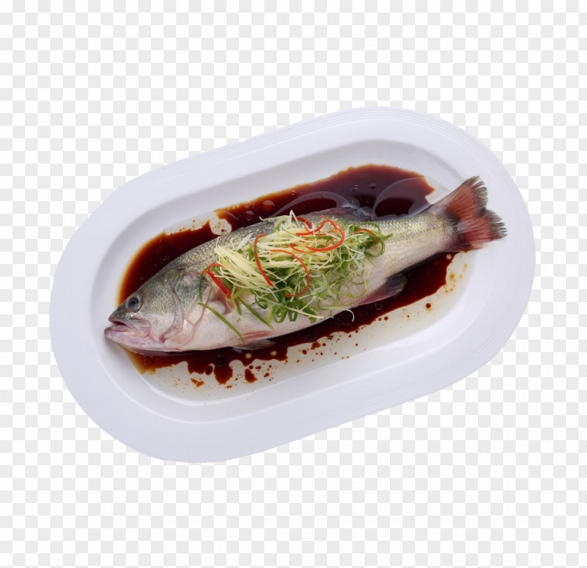 Steamed Perch In Field European Cantonese Cuisine Fish Eating Dish PNG