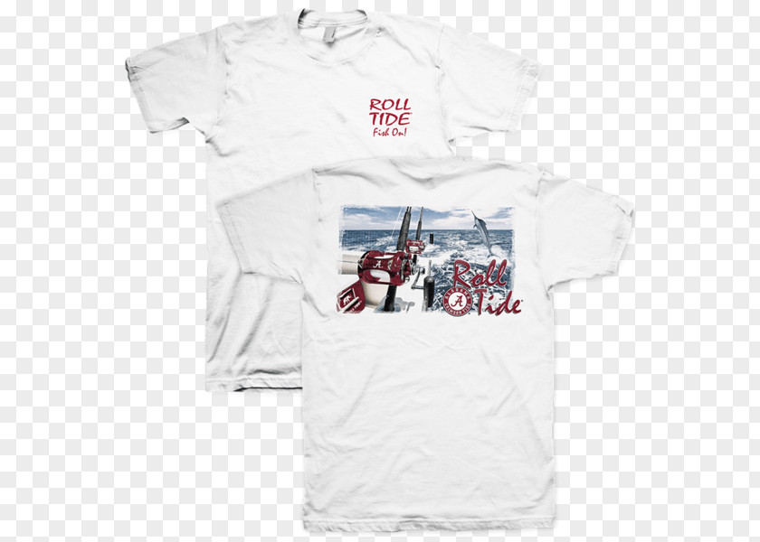 T-shirt Roll Tide Sleeve White PNG