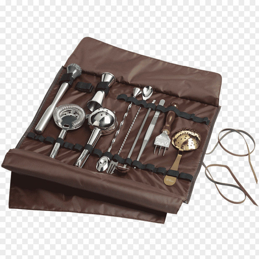 Bartender Leather Cocktail Tool PNG