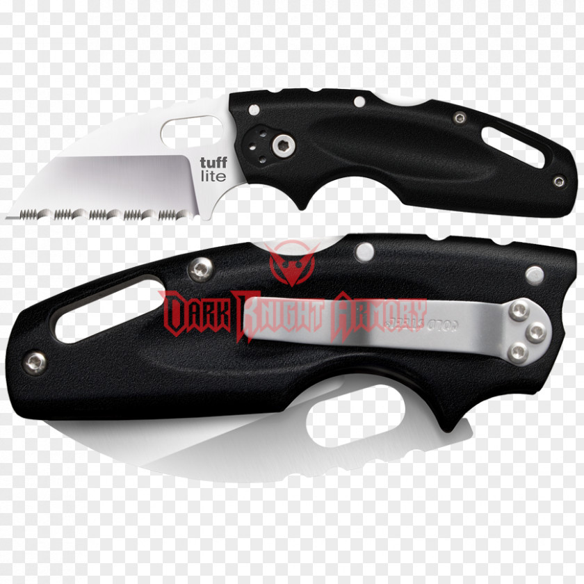 Knife Pocketknife Cold Steel Serrated Blade PNG