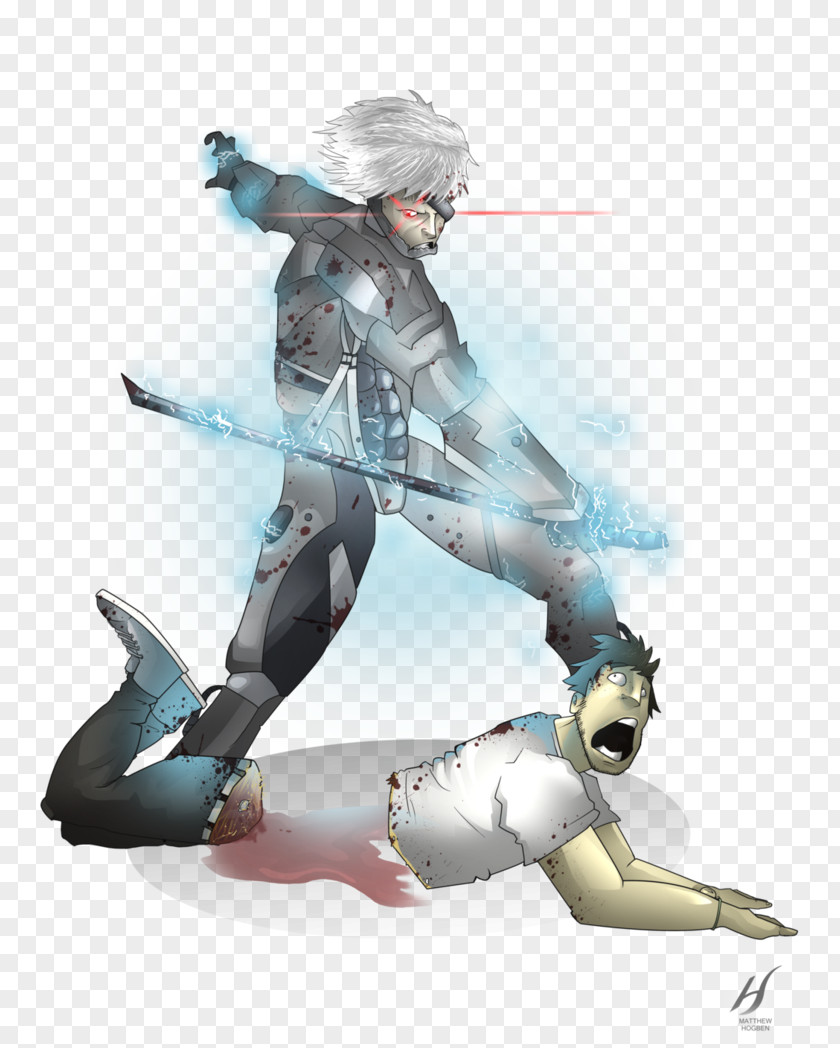 Metal Gear Rising: Revengeance Solid 4: Guns Of The Patriots Raiden Drawing PNG
