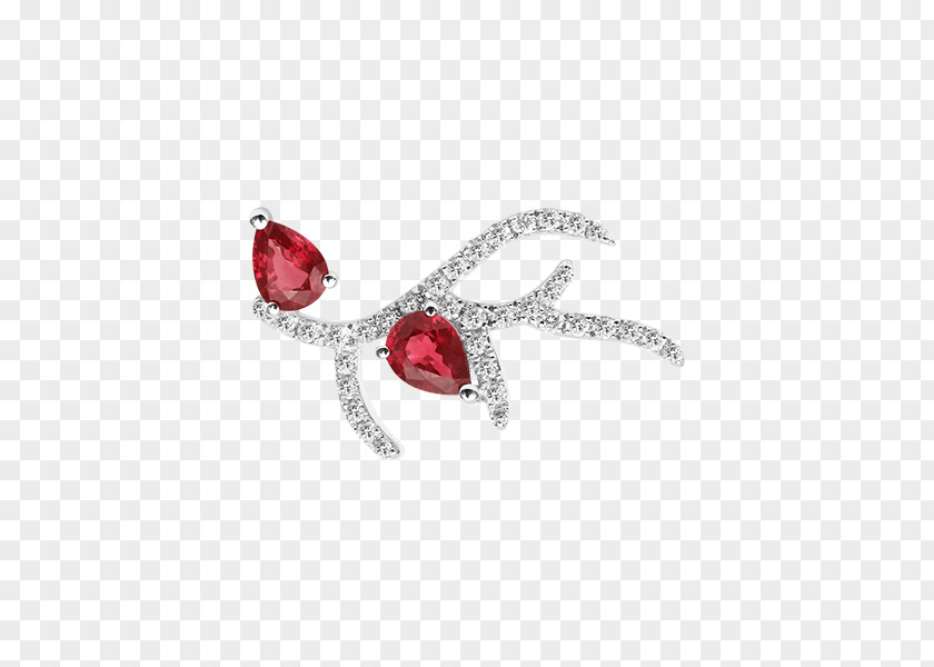 Ruby Earring Jewellery Gemstone Emerald PNG