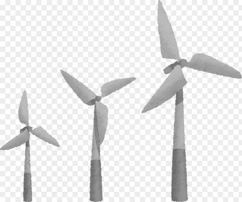 Wind Turbine Energy Science PNG