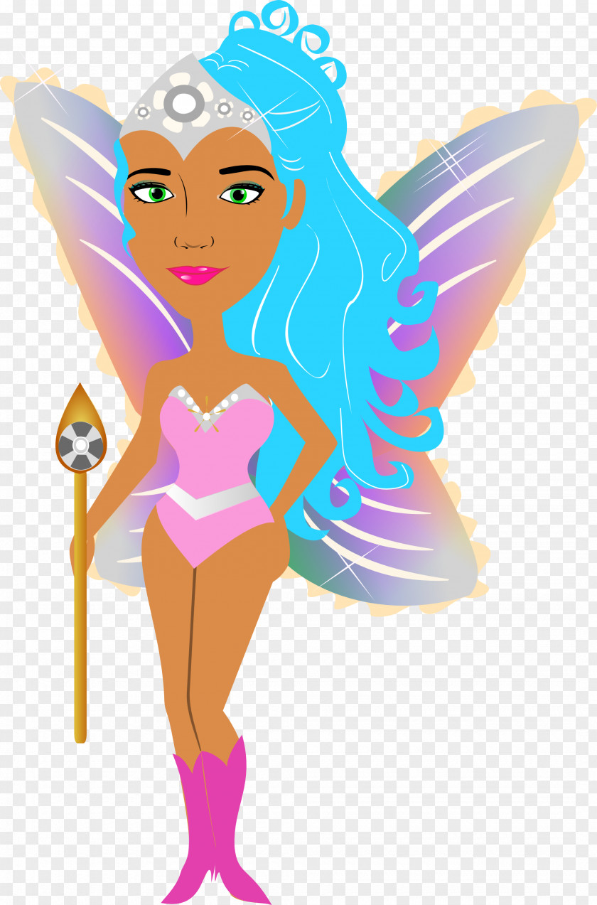 Angel Barbie Cartoon PNG