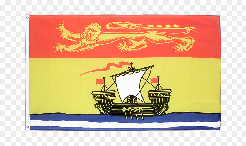 Flag Of New Brunswick Fahne Canada PNG