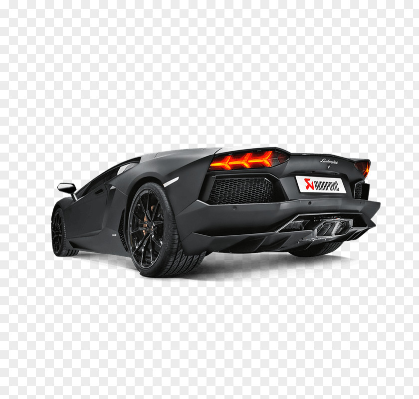 Lamborghini Gallardo Sports Car Exhaust System PNG