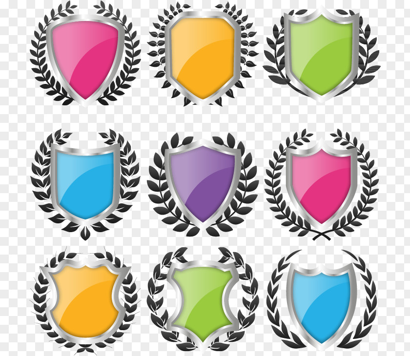 Metal Shield Vector Material Downloaded, Icon PNG