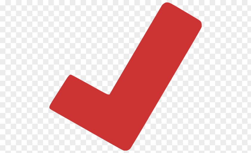 Check Mark Red Clip Art PNG