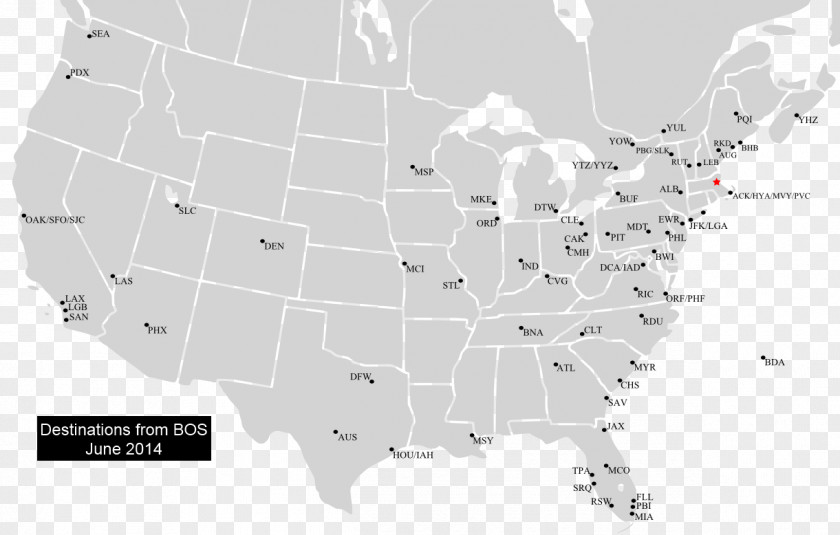 Map Logan International Airport American Airlines Delta Air Lines PNG