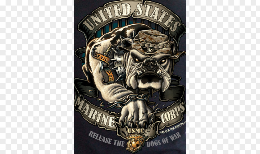Military Devil Dog United States Marine Corps Marines Semper Fidelis PNG
