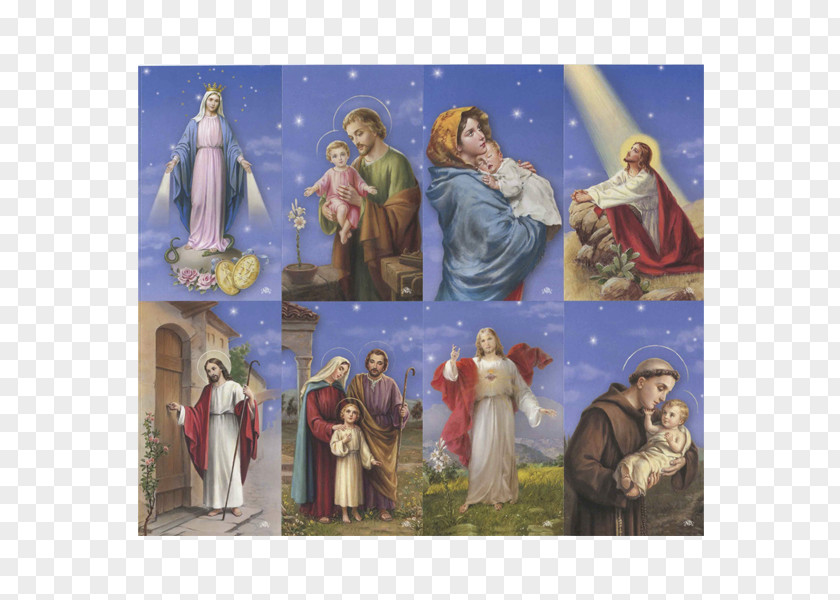 Painting Religion Nativity Scene Disciple Figurine PNG