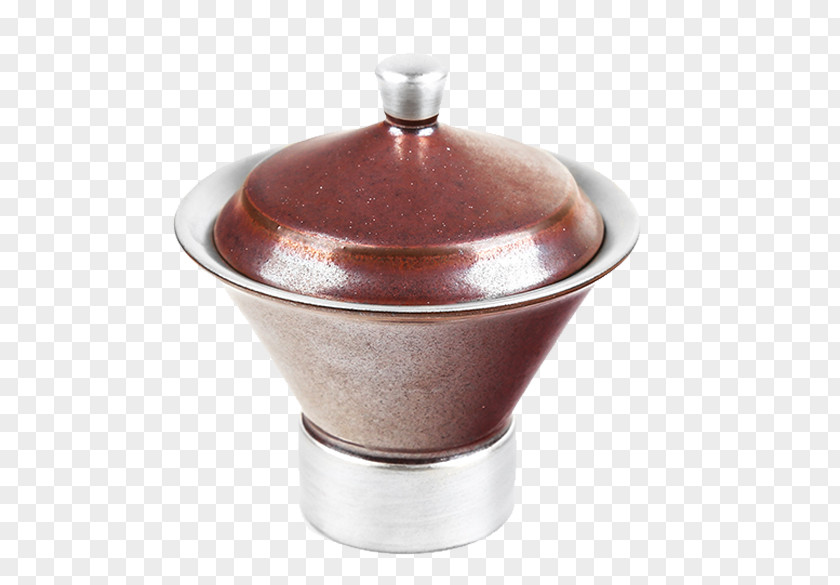 Red Tea Cup With Silver Chawan Teaware Google Images Teacup PNG