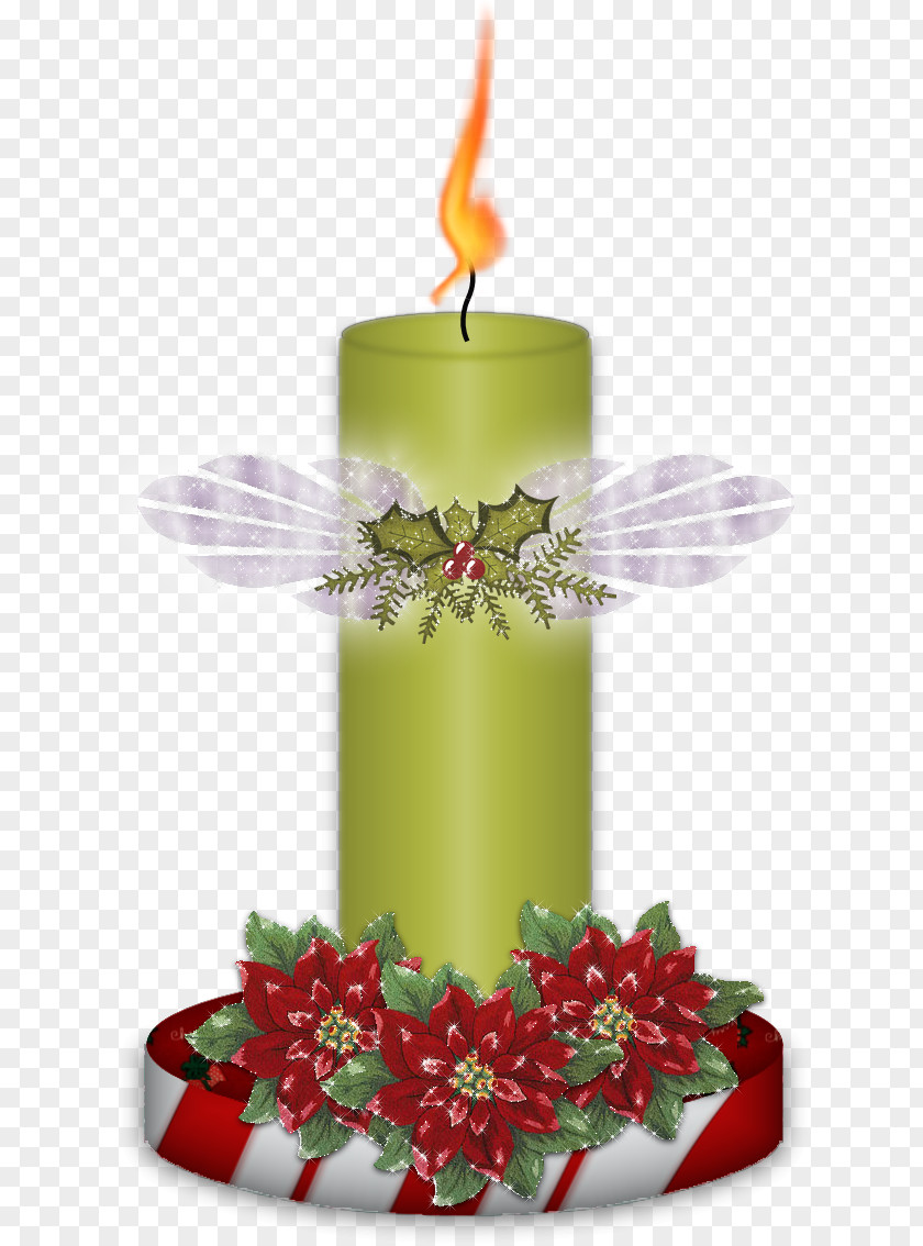 Candle Christmas Ornament VIP Radio PNG