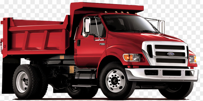 Construction Truck Ford F-650 F-Series Pickup Car PNG