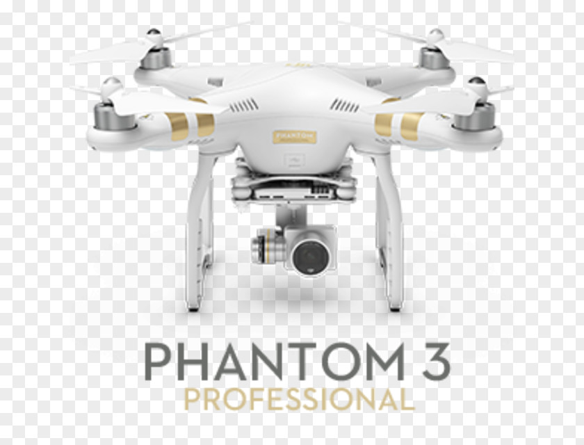 DJI Phantom 3 Professional Advanced Quadcopter Unmanned Aerial Vehicle PNG