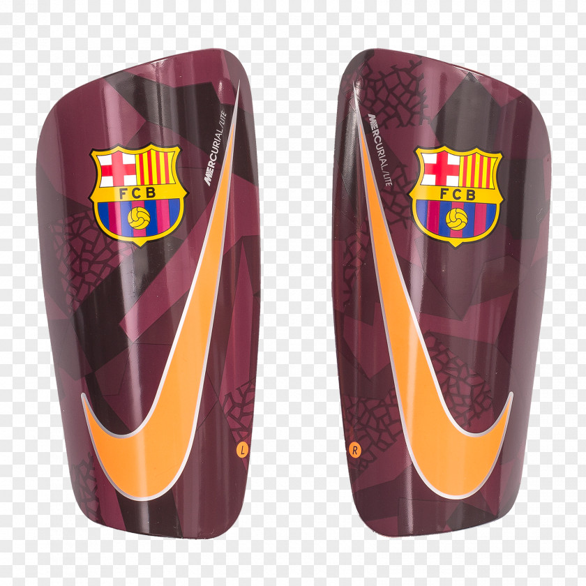 Fc Barcelona FC Nike+ Shin Guard Kit Football PNG
