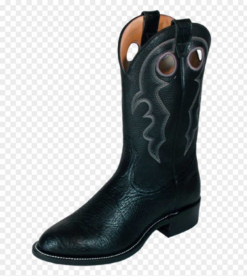 In Western Dress And Leather Shoes Cowboy Boot Shoe PNG
