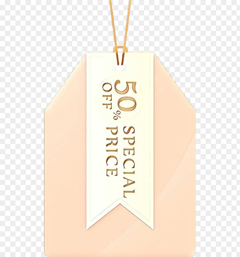 Text Font Beige Label Ornament PNG