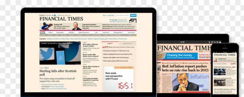 Financial Times Newspaper Advertising The Wall Street Journal Finance PNG