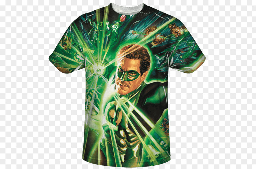 Green Lantern Corps Hal Jordan T-shirt Lantern: Earth One PNG