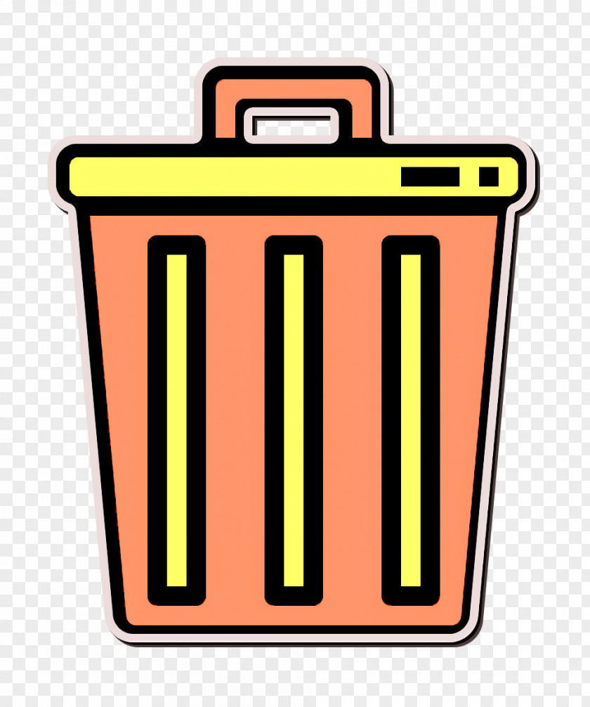 Office Stationery Icon Trash PNG