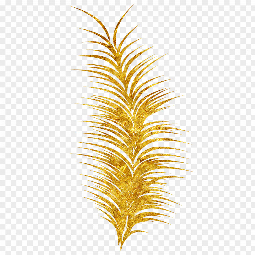 Wheat Leaf Tree Pattern PNG