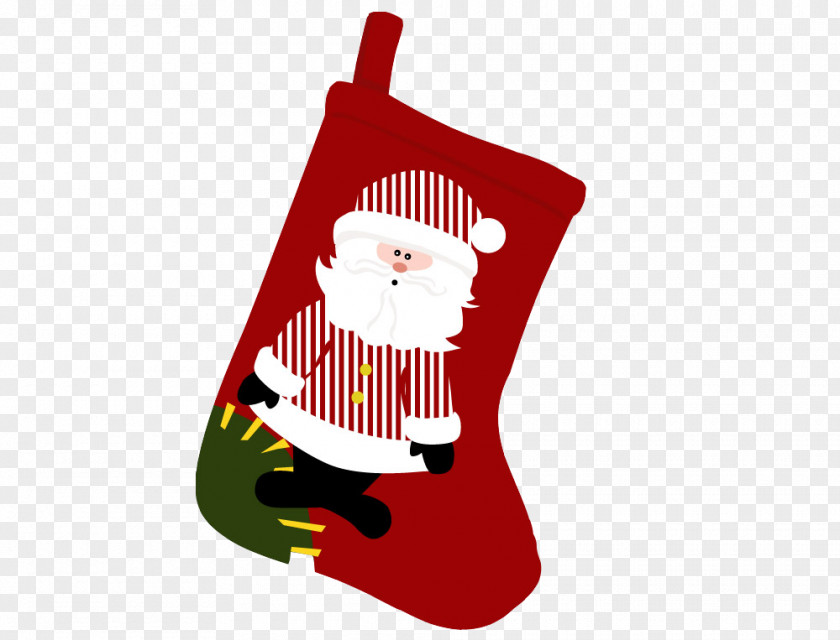 Christmas Stocking Santa Claus Stockings Hosiery Sock PNG