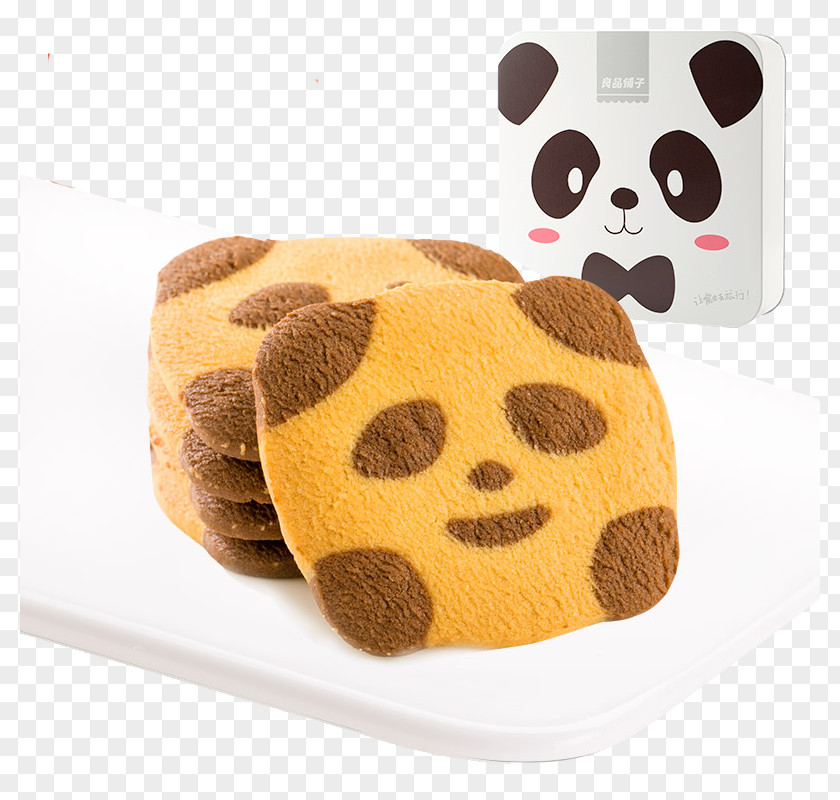 Panda Biscuits Breakfast Bakery Chocolate Ice Cream Cookie Biscuit PNG