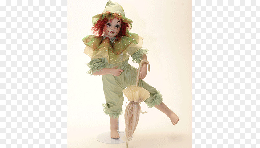 Porcelain Doll Costume Design PNG