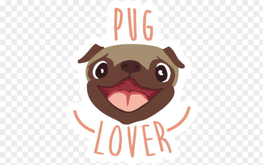 Puppy Pug Love Dog Breed Toy PNG
