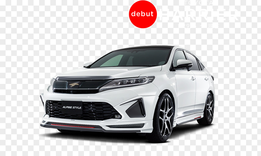 Toyota Harrier Mid-size Car Bumper Sport Utility Vehicle Luxury PNG